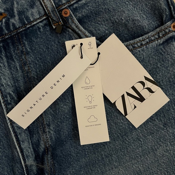 NWT Zara Blue Jeans - Picture 2 of 5